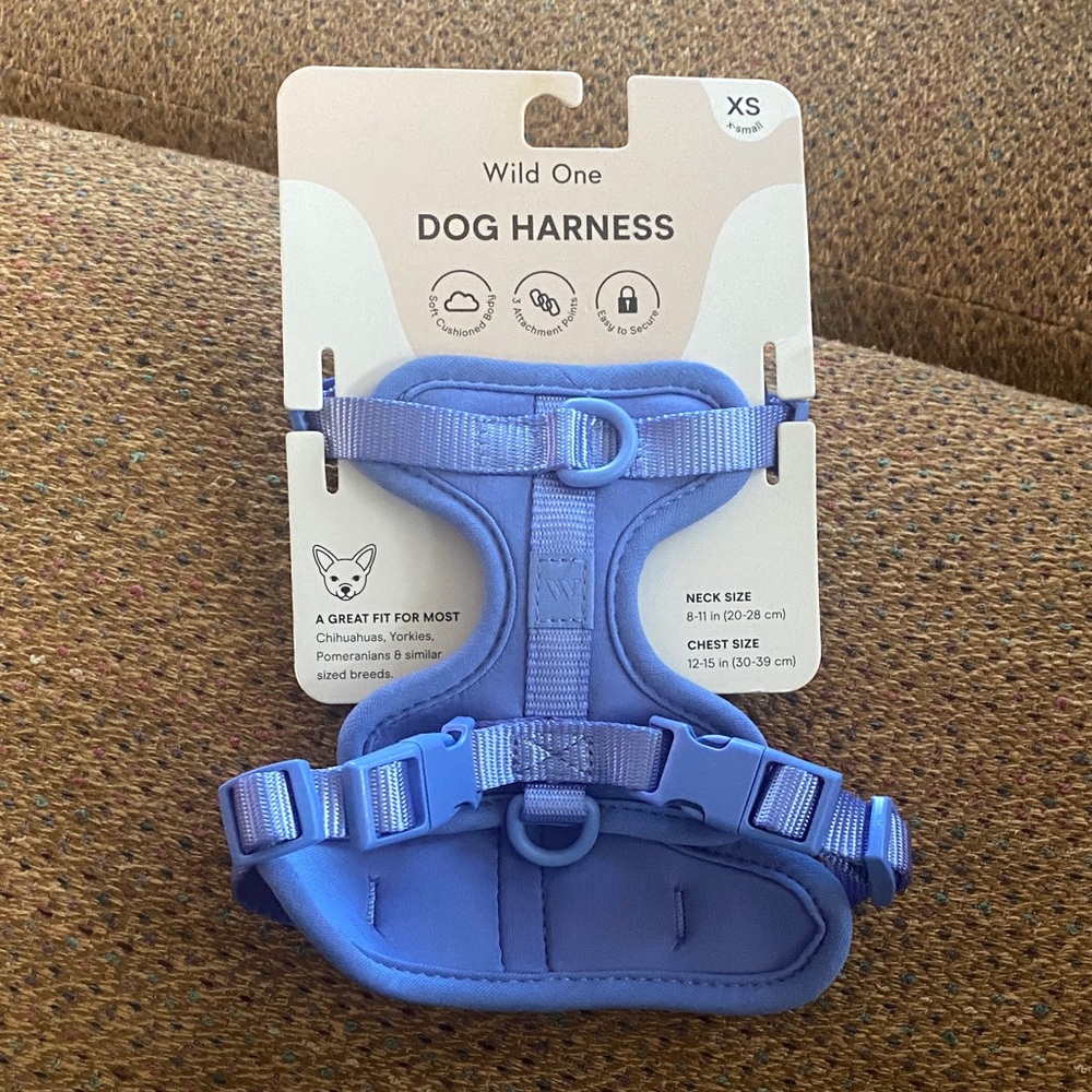 Wild One Blue Dog Harness - XS